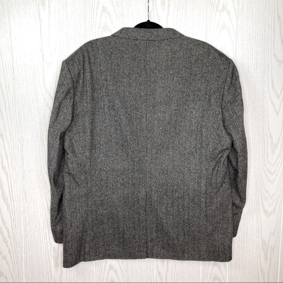 Robert Stock Vintage Camel Hair Herringbone Sport Coat - Picture 2 of 9